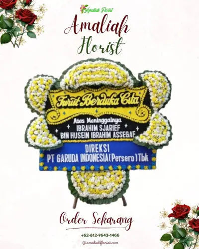 Papan Bunga Duka batu ampar